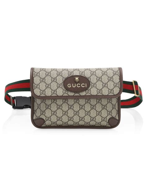 Gucci Neo Vintage Canvas Belt Bag In Beige Natural Lyst