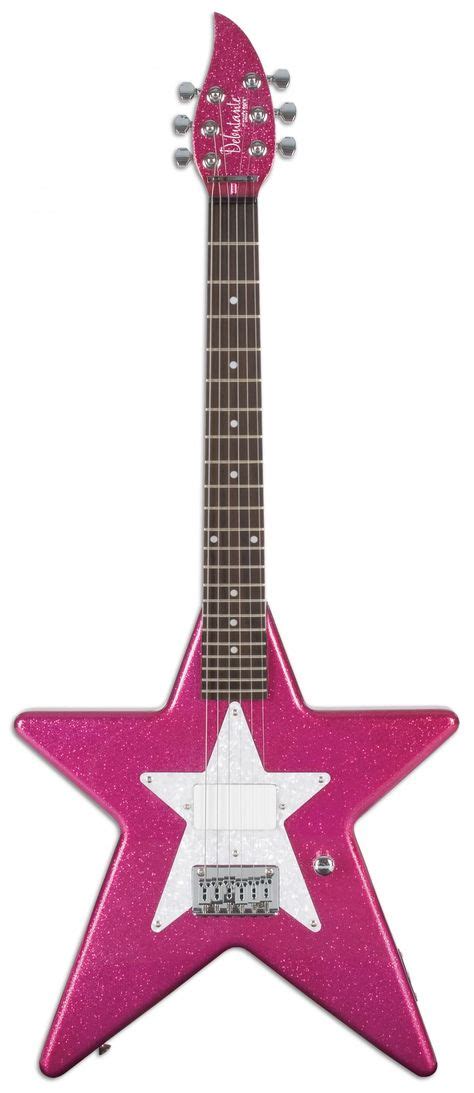 Pink Star Guitar According To Georgie Its Perfect Rock Guitar Pink