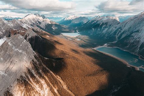 Drone View Landscape Mountains Top View Hd Nature 4k Wallpapers