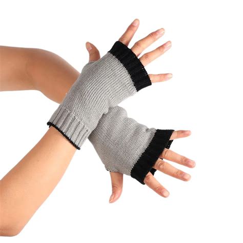 Bb2019 Fashion Winter Wrist Arm Hand Warmer Knitted Long Fingerless Gloves Mitten23 In Women