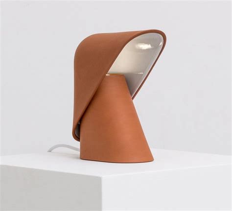 Lampe à poser, K lamp , terracotta, LED, L18,5cm, H24cm - Vitamin - Luminaires Nedgis