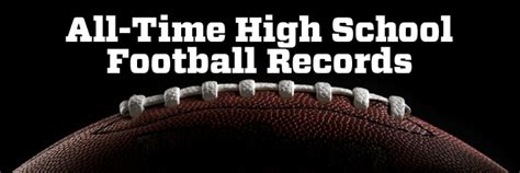 Ether prices have more than quadrupled in 2021, soaring 325%. All-Time High School Football Records - High School ...
