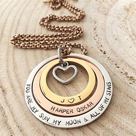 Check spelling or type a new query. Personalized Necklace, Mothers Day Gift, Hand Stamped ...