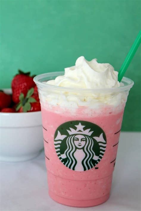 Strawberries And Cream Frappuccino Starbucks Copycat Recipe Recipe