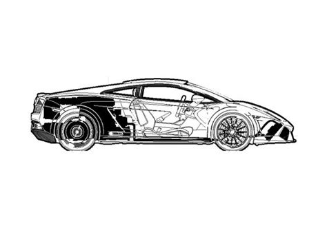 Download Drawing Lamborghini Gallardo Lp550 2 Valentino Balboni Coupe