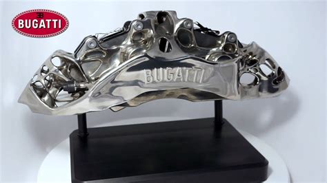 Bugatti Develops Functional Titanium Brake Caliper From 3 D Printer