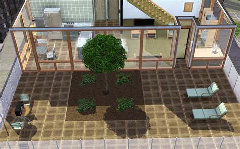 Summers Little Sims 3 Garden How To Build A Rooftop Or Balcony Garden