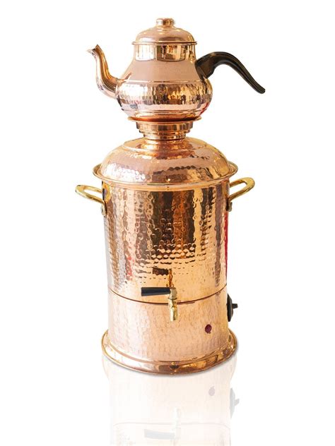 Handmade Copper Samovar With Electric Thermostat Etsy Canada