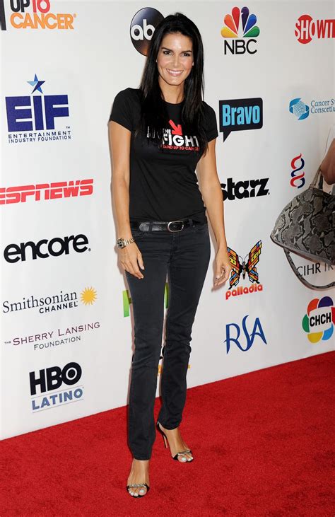 Angie Harmon At Stand Up 2 Cancer Live Benefit In Hollywood Hawtcelebs
