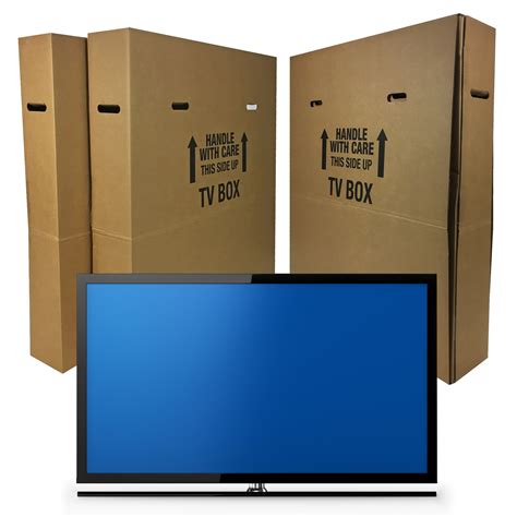 Uboxes Tv Moving Box Fits Up To 70 Adjustable Box 741360976726 Ebay