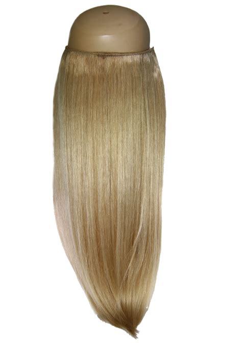 Whether you're heading to a party or a significant life event, you can style your hair to suit your mood or occasion with. Caramel Blonde Flip In Halo Hair Extension