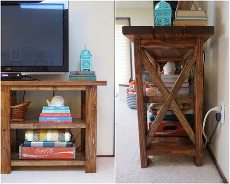 Make Bake And Love Diy Rustic Console Table