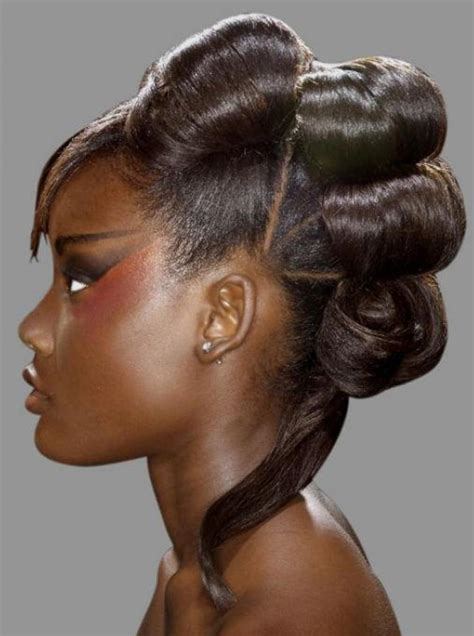 Pictures Of Weave Updo Hairstyles For Black Women