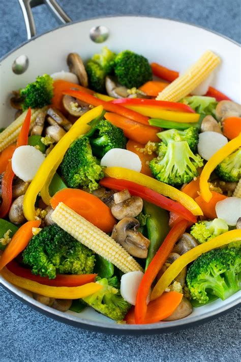 It is better to start baking at a high heat like 400f. Vegetable Stir Fry - Dinner at the Zoo