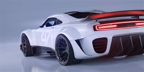 Muscle Car Concept Renderings On Behance