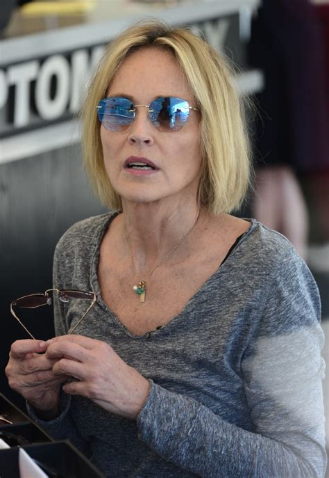 Sharon Stone Treats Herself To Over 20 Pairs Of Sunglasses