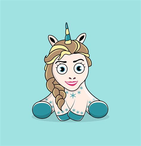 Unicorn Disney Princess Characters On Behance
