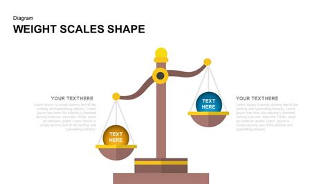 Weight Scales Shape Powerpoint Template And Keynote Slidebazaar