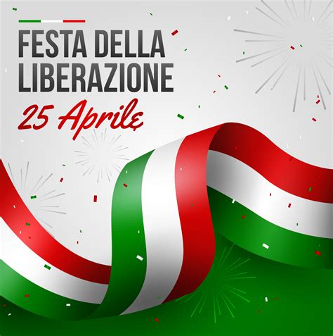 25 Aprile Anniversario Della Liberazione Ditalia Albero Azzurro