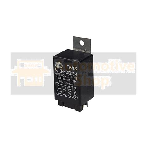 Hella Solid State Electronic Flasher Unit 6 Pin 12v Dc