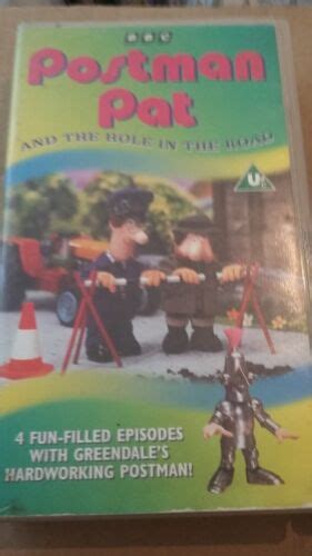 Postman Pat And The Hole In The Road Rare Childrens Bbc Vhs 4