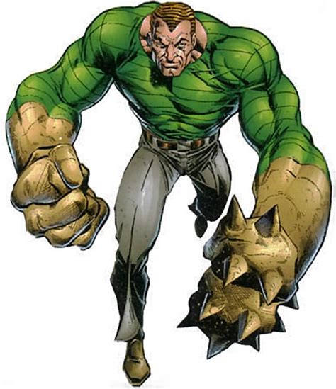 Sandman Marvel Comics Spider Man Character Character Profile