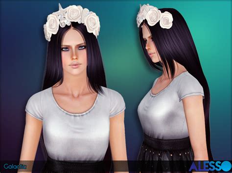The Sims Resource Anto Galactic Hair