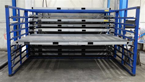 Metal Sheet Rack Horizontal Eurostorage