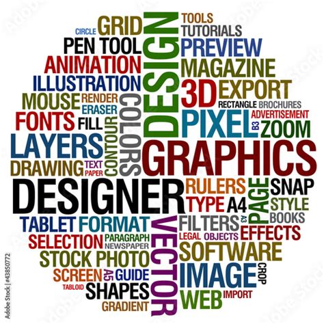 Graphic Design Words Stock Photo And Royalty Free Images On Fotolia