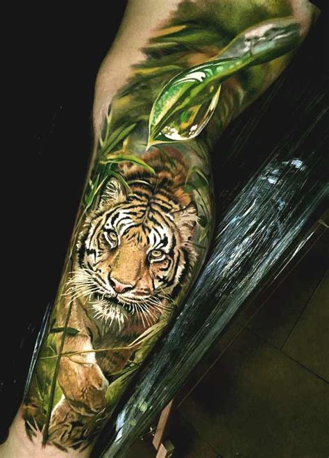 3d tiger tattoo tiger is a popular animal in ancient mythology and folklore in many countries. 50 Really Amazing Tiger Tattoos For Men And Women