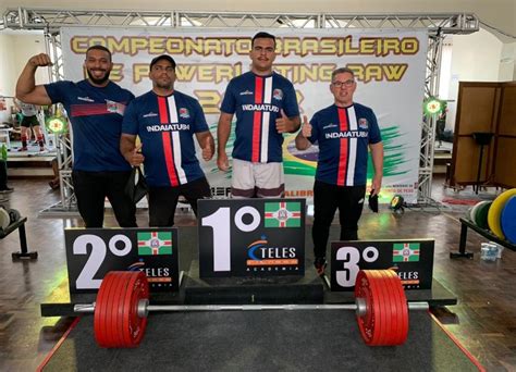 Equipe Local Conquista Quatro Medalhas No Campeonato Brasileiro De Powerlifting Prefeitura