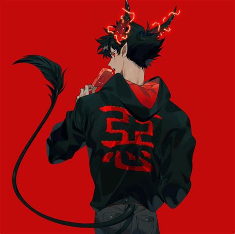 Twitter Animeguys Twitter Anime Demon Boy Anime