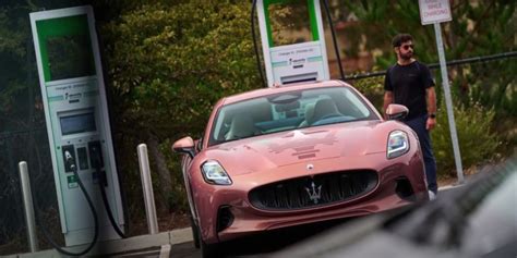Electric Maserati GranTurismo Folgore Spotted Days Before Debut ArenaEV