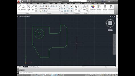 C00903 Dimension Layers Autocad 2014 Tutorial Youtube