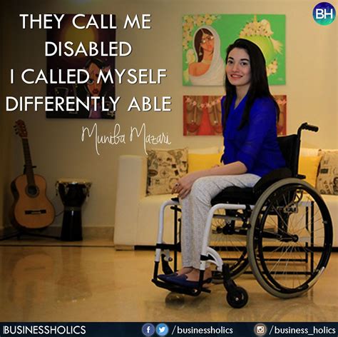Quote About Disabilities Famous Motivational Quotes Motivational Blogs Psychology Fun Facts