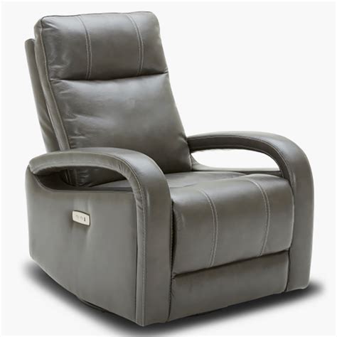 For best deals on all home office furniture browse costco uk for great wholesale offer prices on all our durable and high quality office furniture. Kuka Grey Leather Power Recliner Chair with Swivel & Glide ...