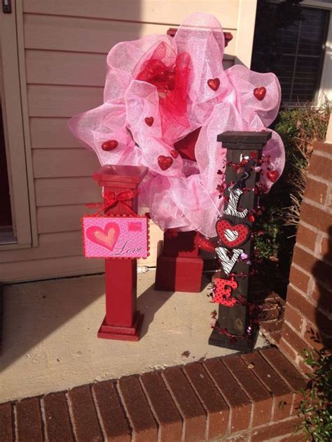 Diy Valentine Decorations For Front Porch Diy Projects Patio Farmhouse
