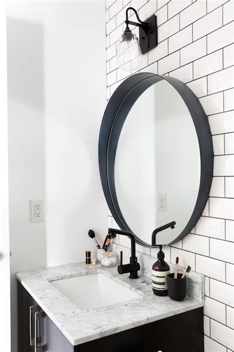 How To Frame An Oval Bathroom Mirror