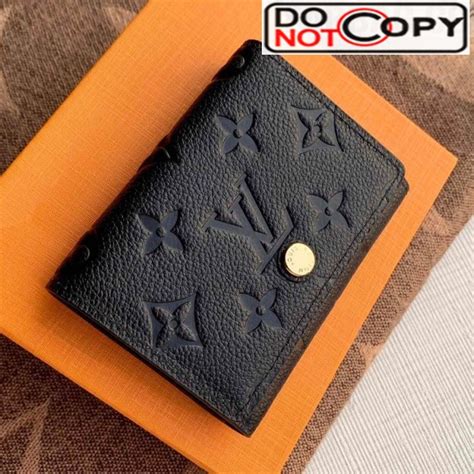 Check spelling or type a new query. Louis Vuitton Monogram Empreinte Leather Business Card Holder M58456 Black M58456 - $99.00 ...