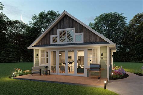 House Plan 1462 00015 Cottage Plan 751 Square Feet 1 Bedroom 1