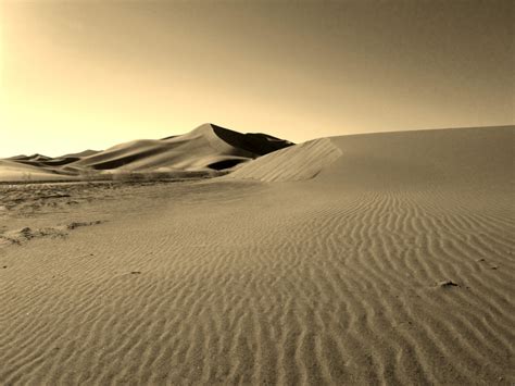 Desert Sands And Landscape Image Free Stock Photo