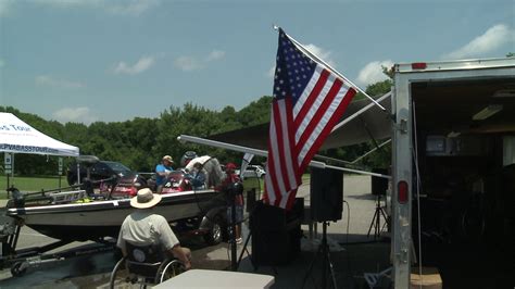 Paralyzed veterans compete in fishing tournament on the James River