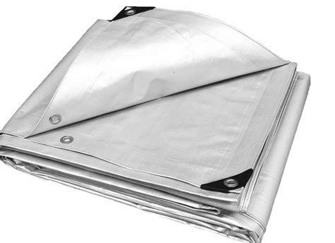 Heavy Duty White Tarp Appropriate For Canopy Applications New York