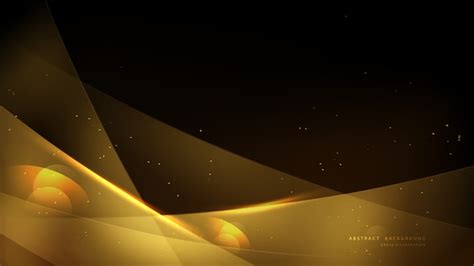 Premium Vector Elegant Gold Background With Bokeh And Shiny Light