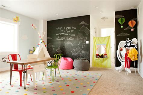 Searching for kids playroom ideas? 10 Friendly & Fun Kids Playrooms ~ Tinyme Blog
