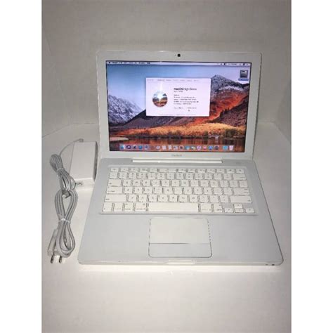 Macbook White 13 Mid 2010 24ghz Core 2duo 6gb Ram 128gb Ssd Apple