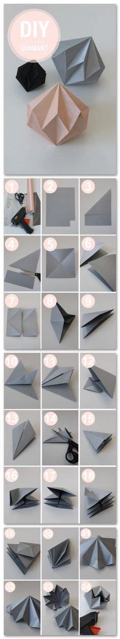 Best Origami Tutorials Diamant Easy Diy Origami Tutorial Projects