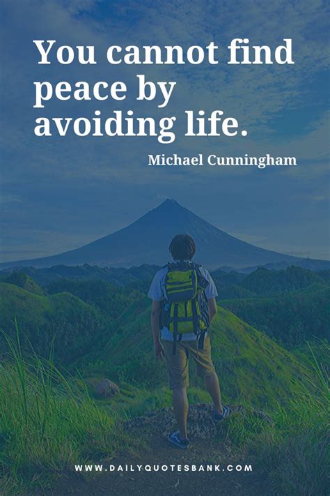 Inspirational Short Quotes About Peace Of Mind Love Life World And