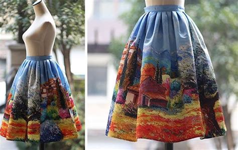 incredible skirts    bring fine art
