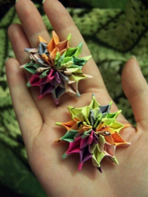 Mini Origami Fireworks · An Origami Shape · Origami On Cut Out Keep